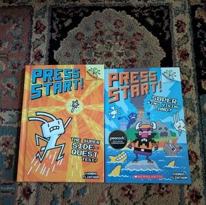 Press Start Book Lot Of 2